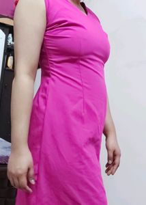 Pink Sleeveless Dress