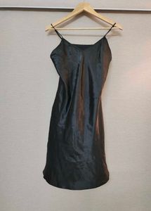 2 Black Silky Slip Dress 👗👗