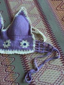 Crochet Flower Top