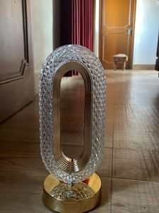 Modern Crystal Table Lamp