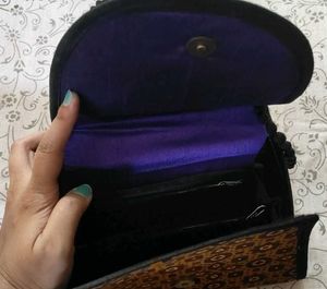 Beautiful New Mustard Sling Bag &amp; Coin Purse