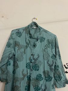 Deer Print Top