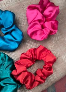 Satin Scrunchie Bundle