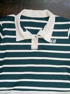Striped H&M Top