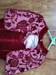 Elegant Maroon Dress