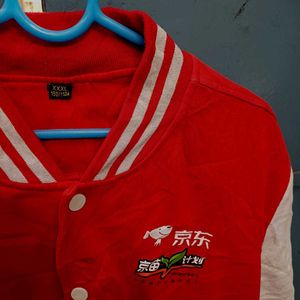 💥Red Varsity Jacket