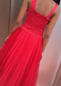 Stunning Pink Floral Embellished Gown