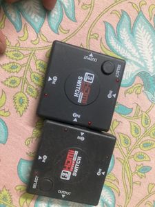 2 HDMI connectors 4 Port