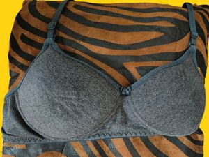 Gray Comfy Used Bra