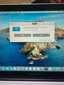 MacBook pro 2012 i5/4gbram/500gb memory