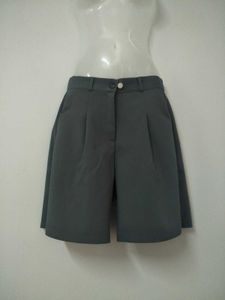 Grey Tailored Shorts