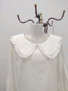 Ruffle Collar Blouse