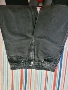 H&amp;m Highwaisted Wide Leg Jeans
