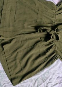 Olive Green Jump Suit