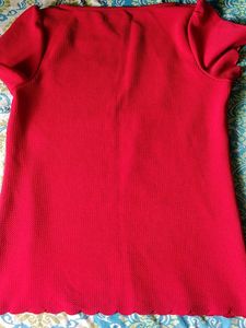Beautiful Red Top From CODE - Western Wear