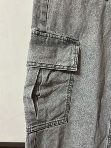 Gray Cargo Pants