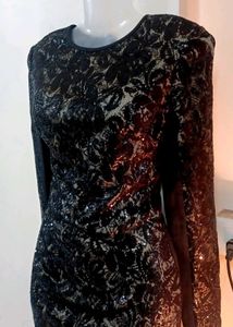 Cocktail Lace Sequence Bodycon