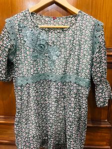 Floral Sheer Top