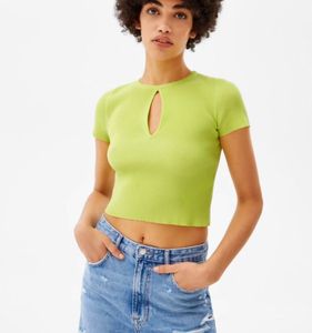 Trendy Cut Out Top