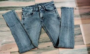 Acid Wash Denim Jeans