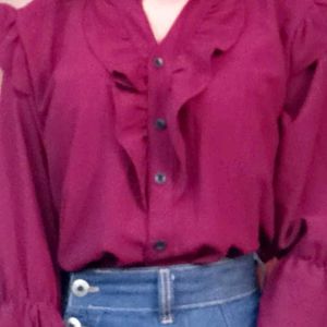 Ruffled Blouse