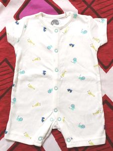 Cute Animal Print Baby Romper