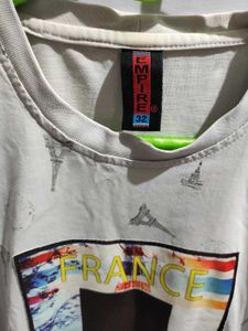 White Tshirt For Boys