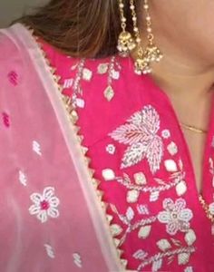💗💖Pure Silk Hot Pink Kurta Set💗💖