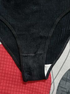 Black Colour Cotton Prelove Penty