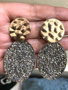 Golden Shiny Earrings