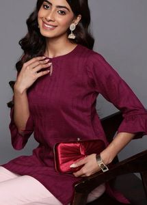 Elegant Maroon Kurta