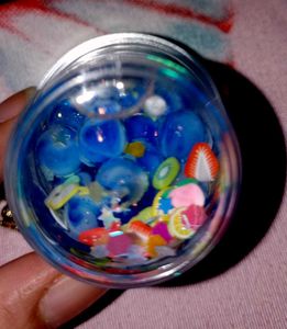 Unicorn Boba Keychain