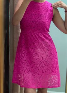 Magenta Frock Dress