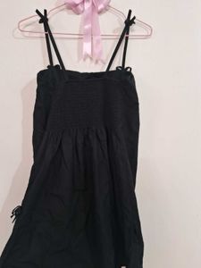 Coquette Black Mini Dress🎀