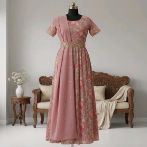 Elegant Pink Lehenga Choli