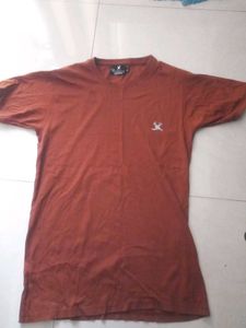 Casual Brown T-Shirt
