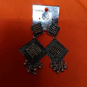 Square Dangle Earrings