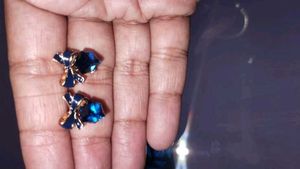 Bow Knot Crystal Earrings