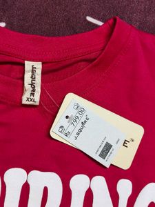 J.Square Women Oversize GraphicPrint Cotton Tshirt