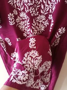 HANDWORK CHIKANKARI KURTA