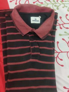 WrognStriped Polo T-Shirt