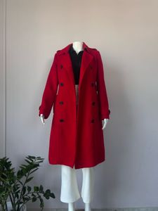 Red Premium Korean  Overcoat