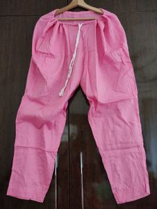 Printed Silk Kurta Pants Set For Women, Pink