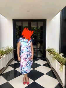 Cotton Dress Perfect For Day Or Cocktail Party