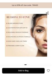 JUST HERBS skin Tint Foundation