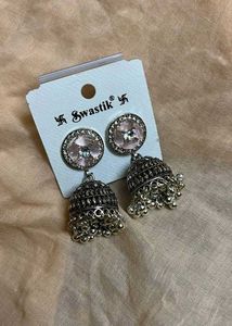 Swastik Jhumka Earrings✨