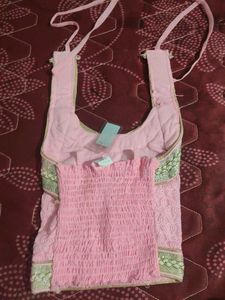 Cute Pink Lehenga Choli Set