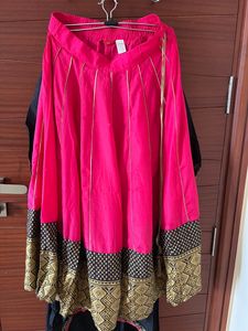 W Kurta With Skirt