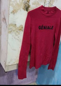 red Knit Top - Geniale 🍒