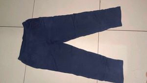 women  Blue night pant full strachabl